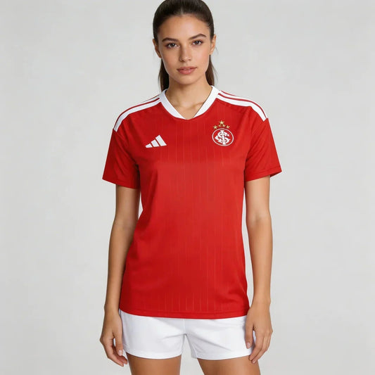 Camisa Internacional Home 2026/27 - Torcedor Feminina