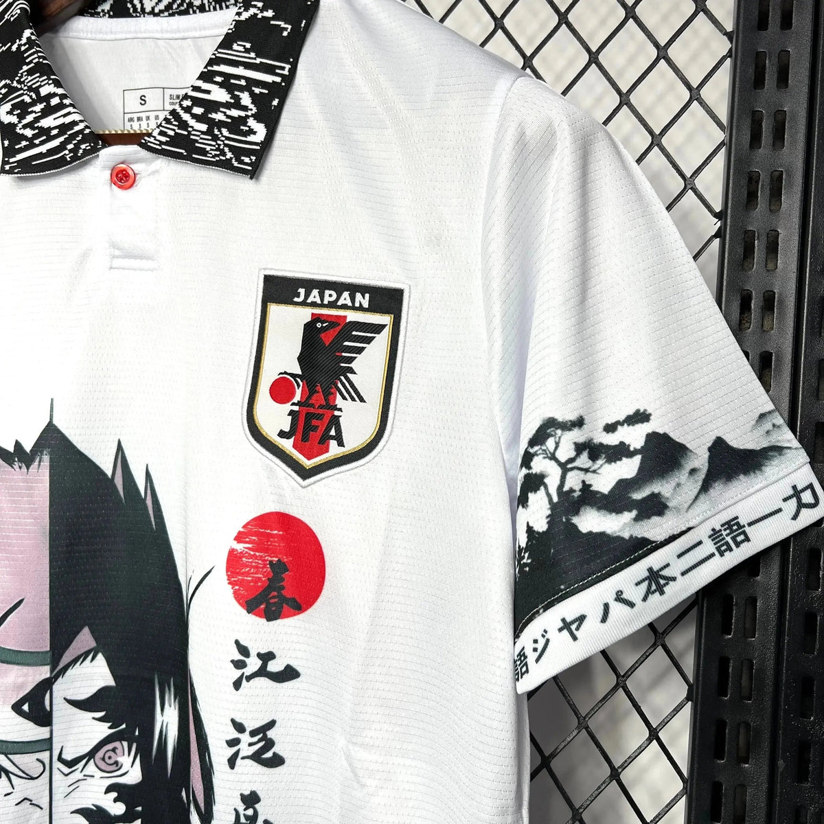 Camisa Japão Edição Especial Uzumaki e Uchiha Sasuke - Torcedor Masculino