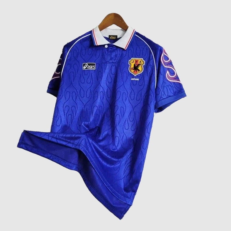 Camisa Japão Home Retrô 1998/99 Big Flame - Torcedor Masculino