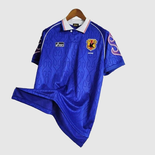 Camisa Japão Home Retrô 1998/99 Big Flame - Torcedor Masculino