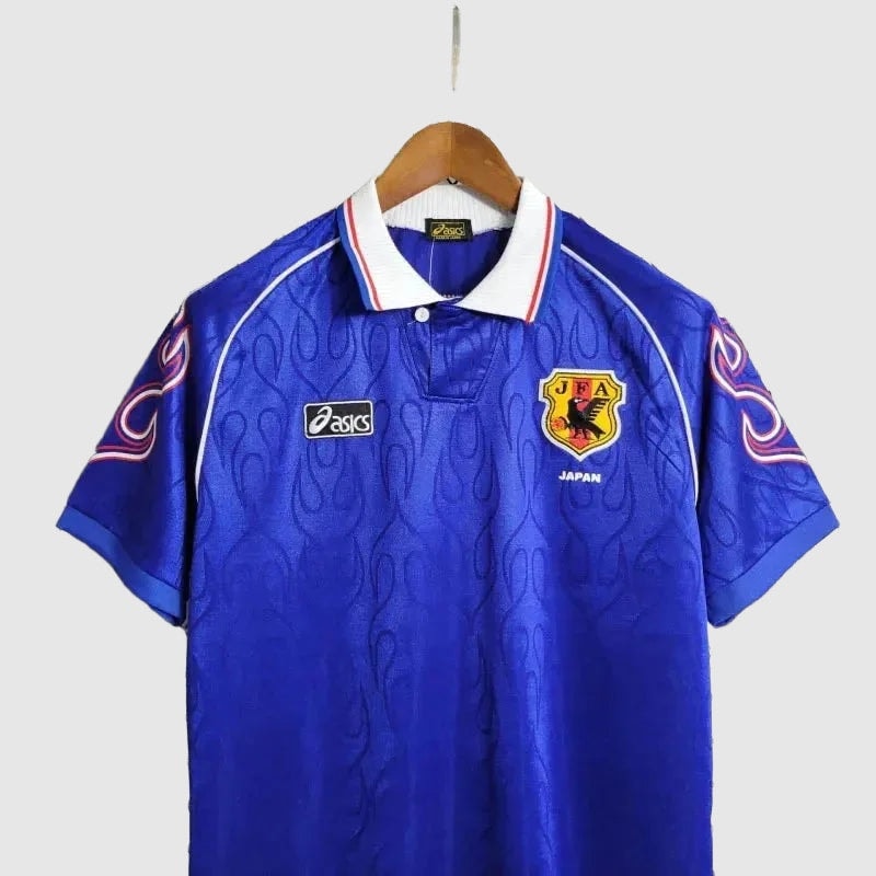 Camisa Japão Home Retrô 1998/99 Big Flame - Torcedor Masculino