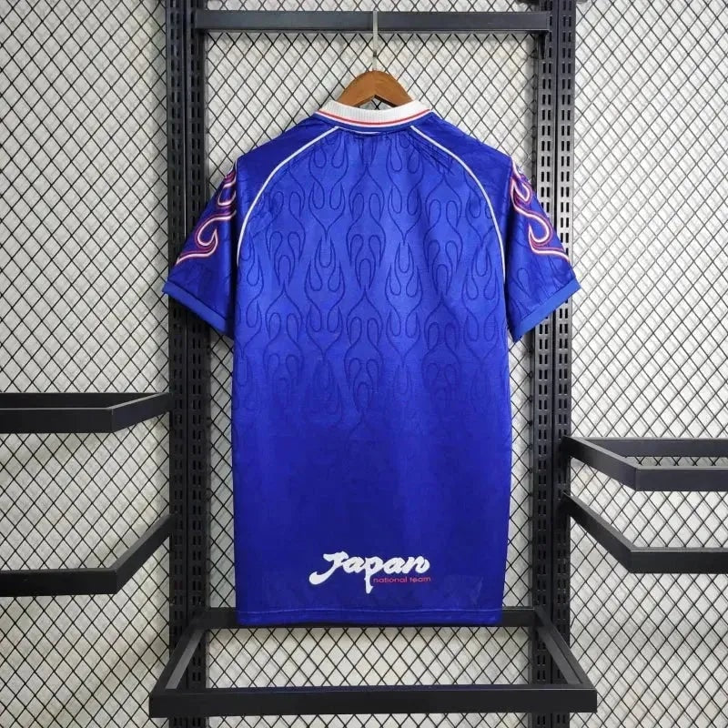 Camisa Japão Home Retrô 1998/99 Big Flame - Torcedor Masculino