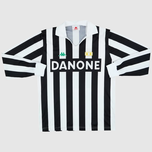 Camisa Juventus Home Retrô 1992/94 Manga Longa - Torcedor Masculino