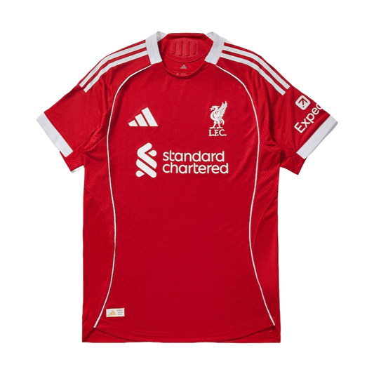 Camisa Liverpool Home 2025/26 - Jogador Masculino