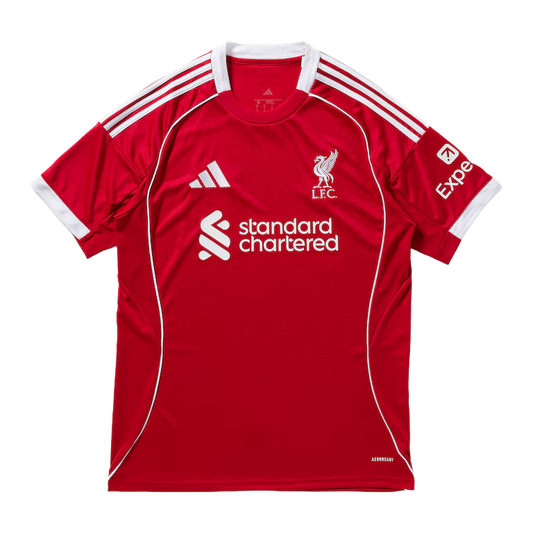 Camisa Liverpool Home 2025/26 - Torcedor Masculino
