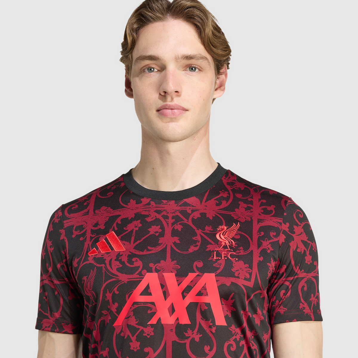 Camisa Liverpool Pré-Jogo 2025/26 - Torcedor Masculino