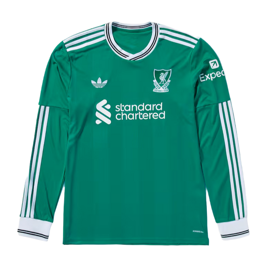 Camisa Liverpool Third 2025/26 Manga Longa - Torcedor Masculino