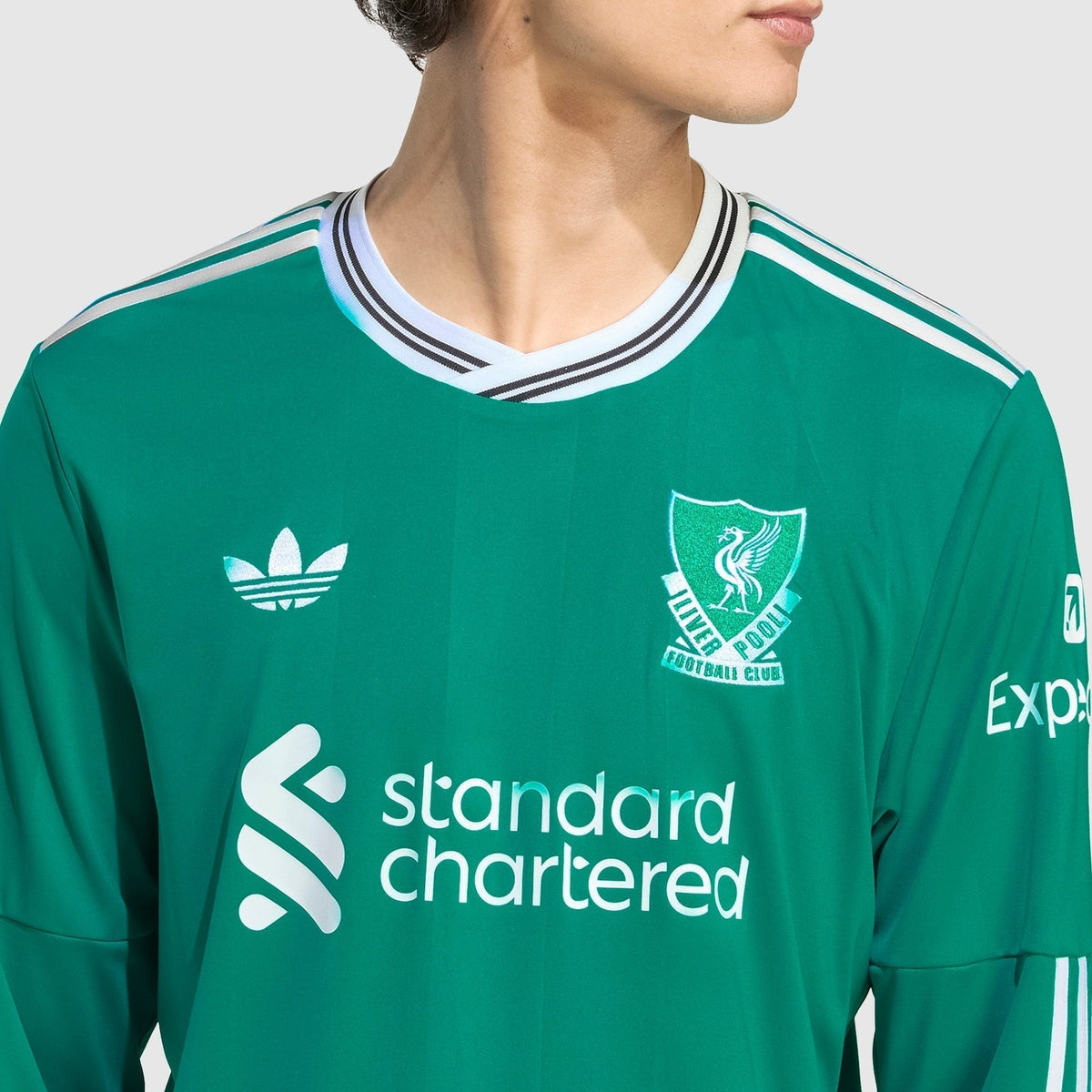 Camisa Liverpool Third 2025/26 Manga Longa - Torcedor Masculino
