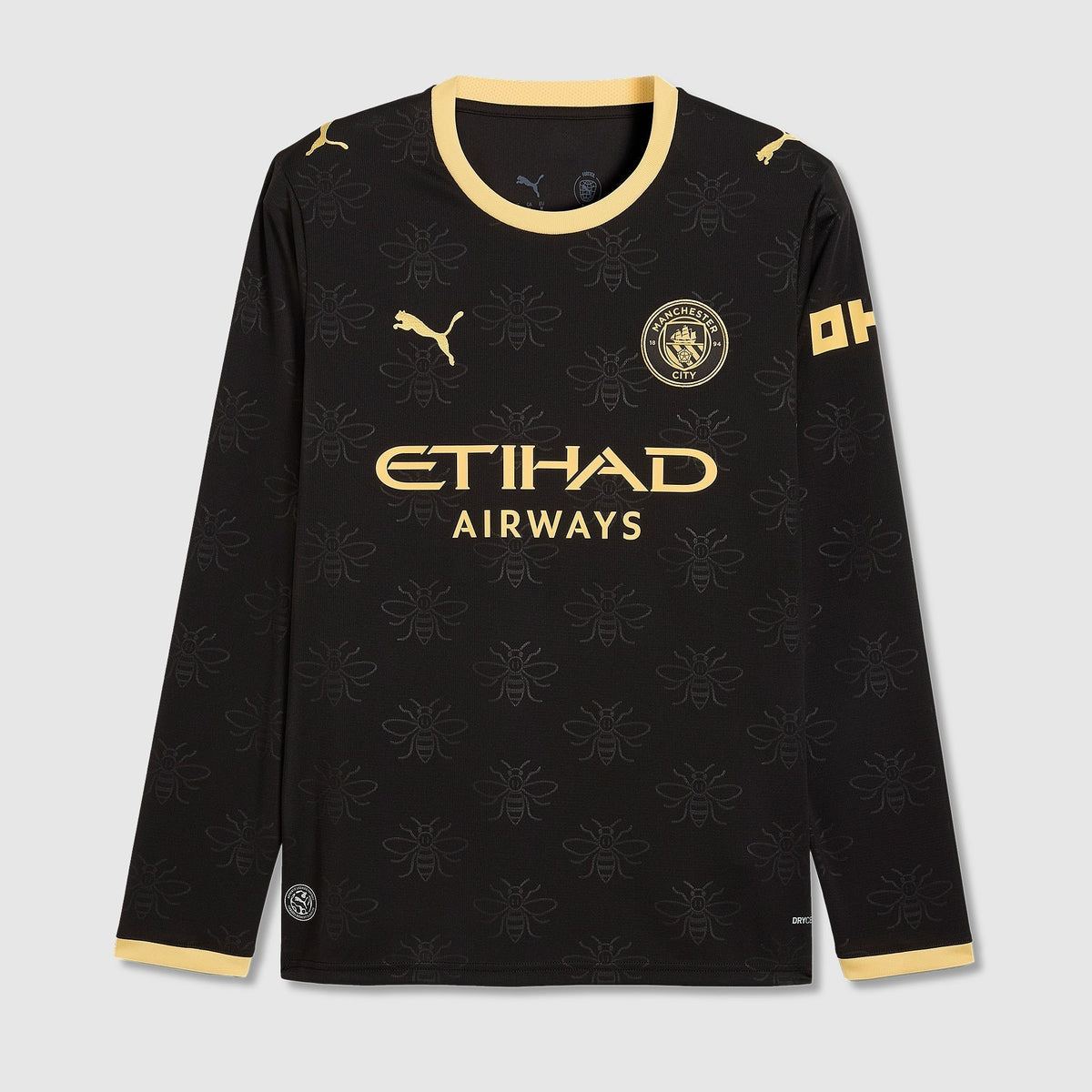 Camisa Manchester City Away 2026/27 Manga Longa - Jogador Masculino