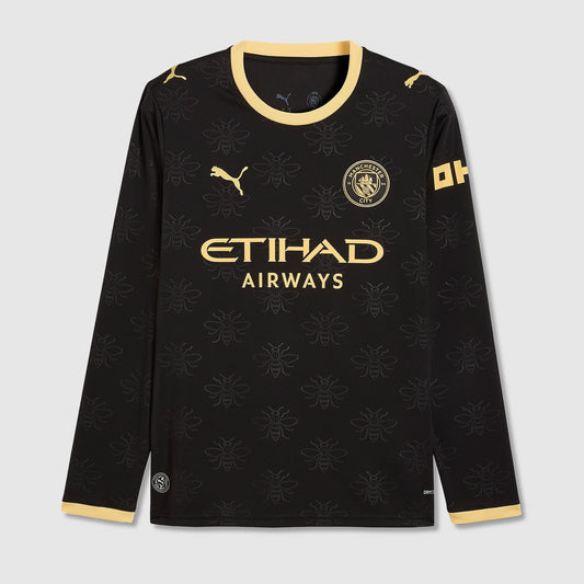 Camisa Manchester City Away 2026/27 Manga Longa - Jogador Masculino