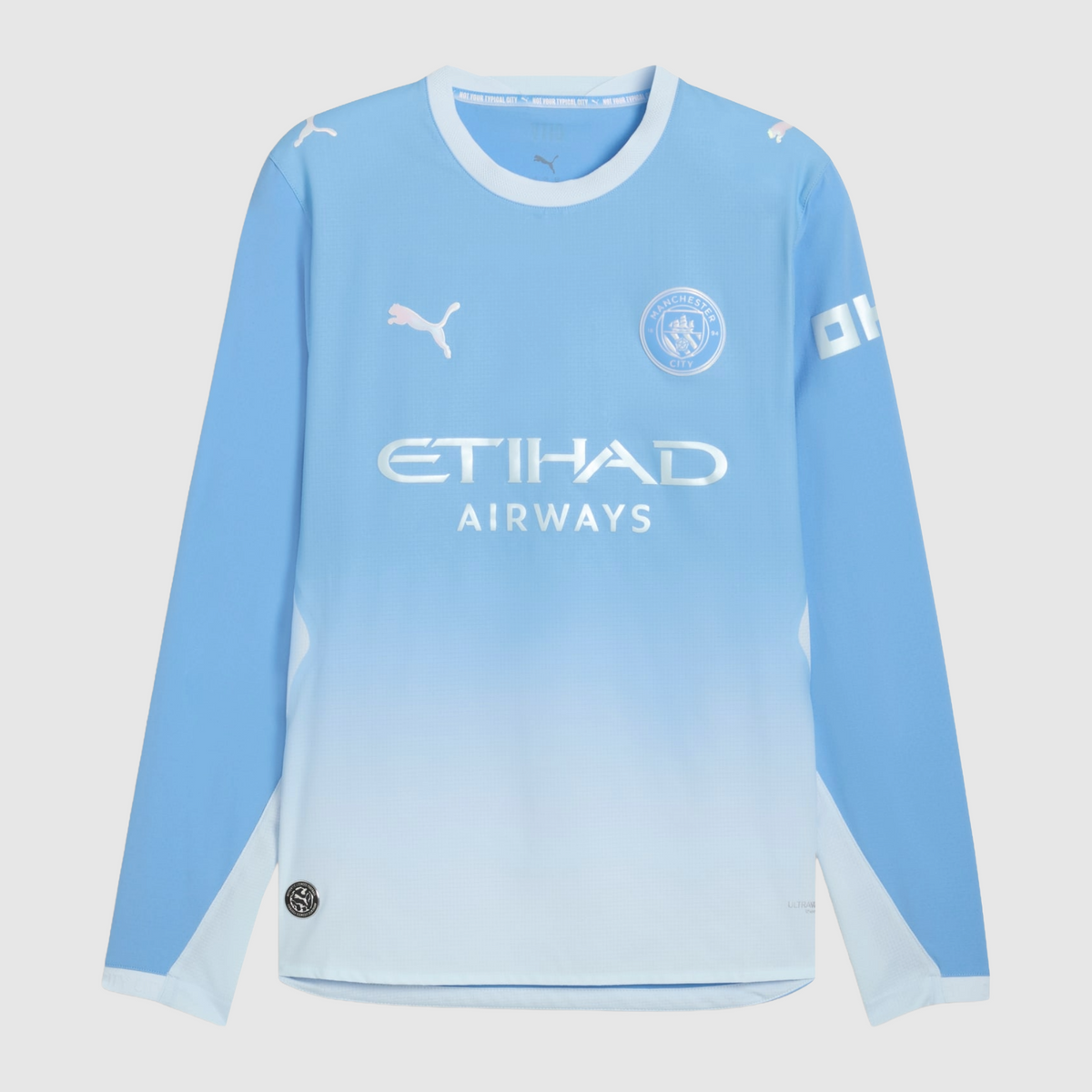 Camisa Manchester City Home 2026/27 Manga Longa - Torcedor Masculino