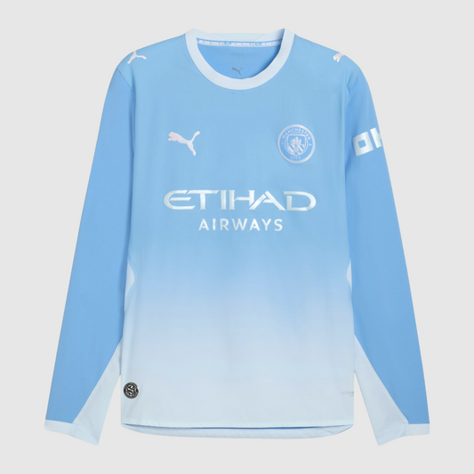 Camisa Manchester City Home 2026/27 Manga Longa - Torcedor Masculino