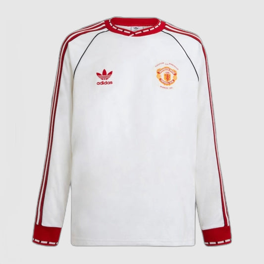 Camisa Manchester United Away Retrô 1991 Manga Longa - Torcedor Masculino