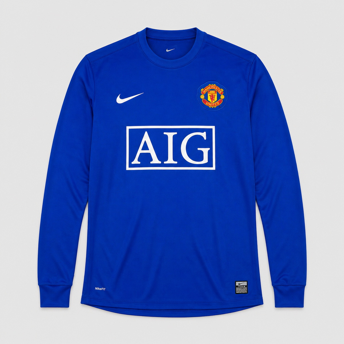 Camisa Manchester United Away Retrô 2008/09 Manga Longa - Torcedor Masculino