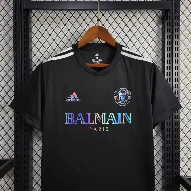 Camisa Manchester United BALMAIN Refletiva - Torcedor Masculino