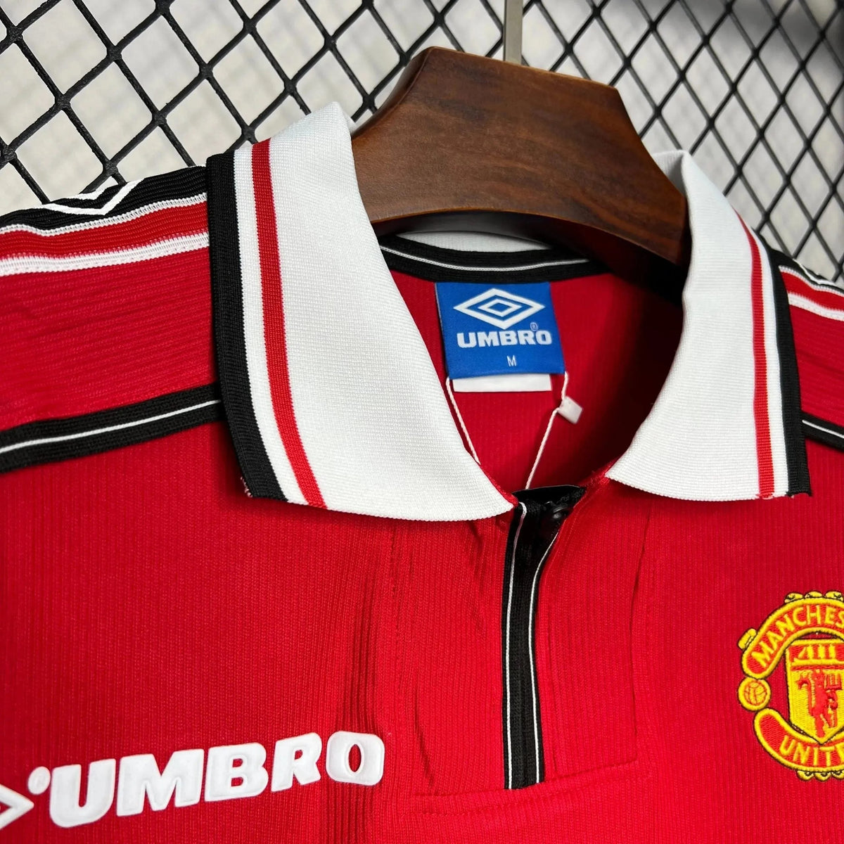 Camisa Manchester United Home Retrô 1998/99 - Torcedor Masculino