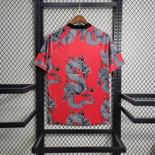 Camisa Manchester United Retrô 2019/20 Dragão China - Torcedor Masculino