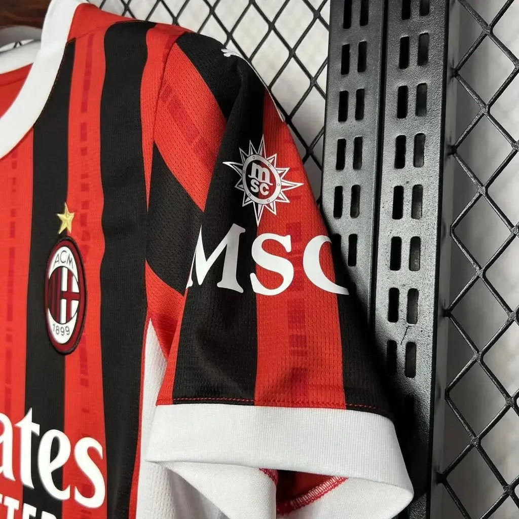 Camisa Milan Home 2024/25 - Torcedor Masculino