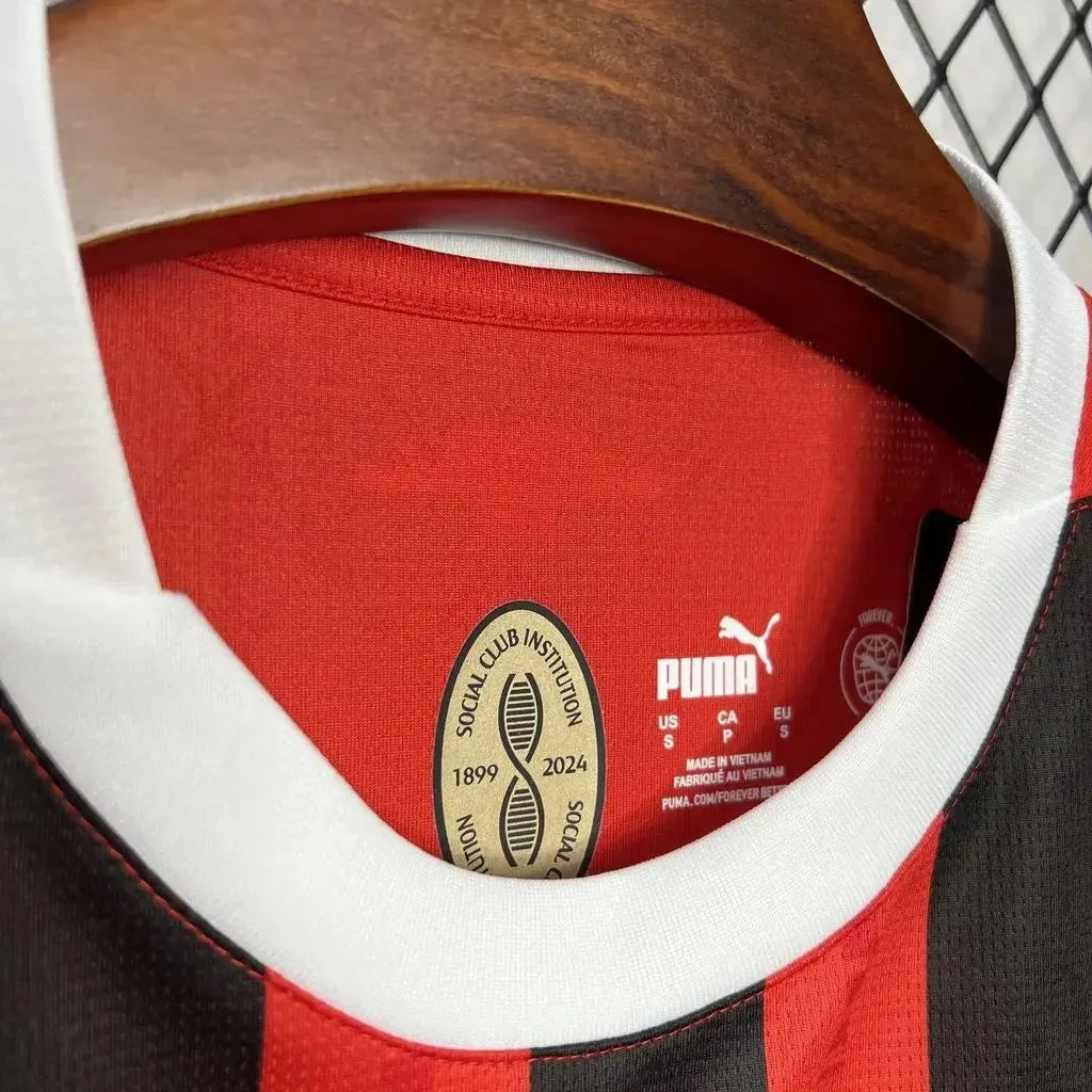 Camisa Milan Home 2024/25 - Torcedor Masculino
