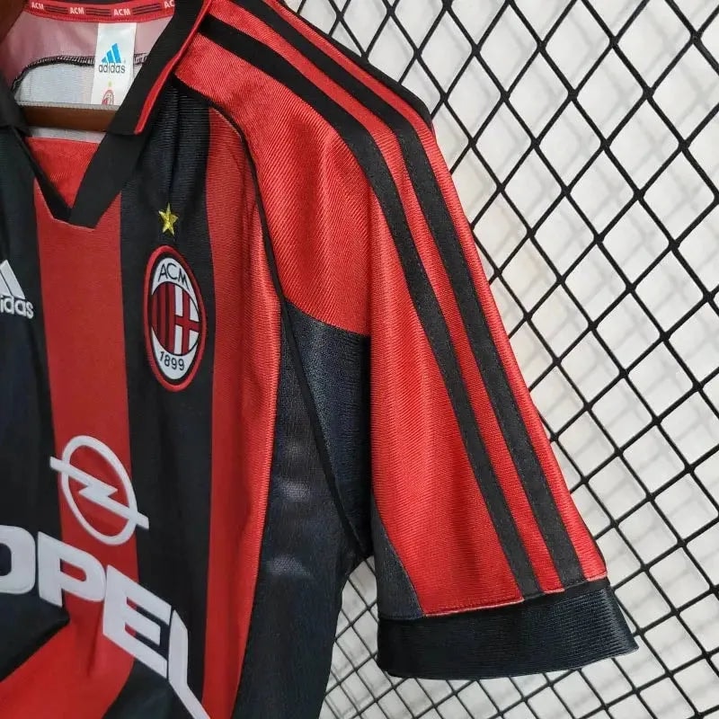 Camisa Milan Home Retrô 1998/99 - Torcedor Masculino