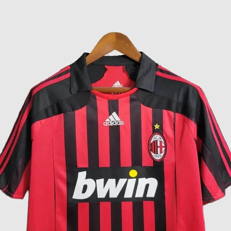 Camisa Milan Home Retrô 2007/08 - Torcedor Masculino