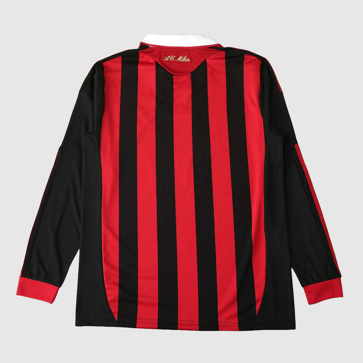 Camisa Milan Home Retrô 2009/10 Manga Longa - Torcedor Masculino