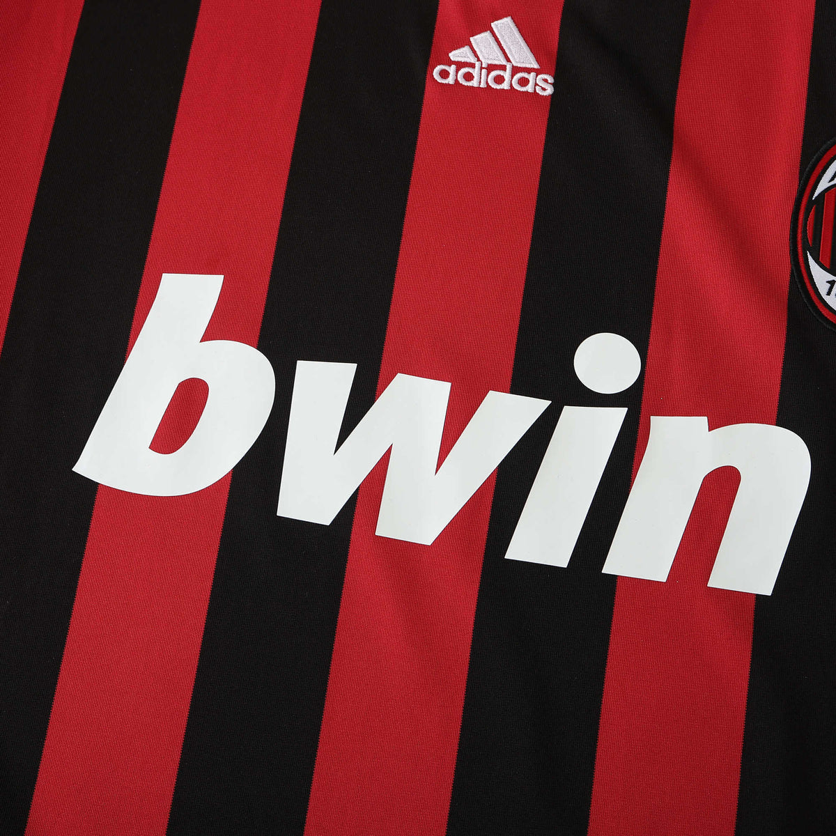 Camisa Milan Home Retrô 2009/10 Manga Longa - Torcedor Masculino