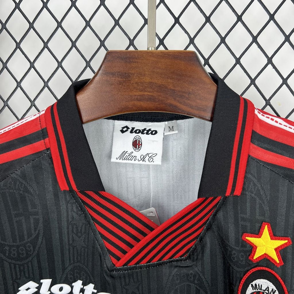 Camisa Milan Retrô 1997/98 Cup de Belo Horizonte Centenário - Torcedor Masculino