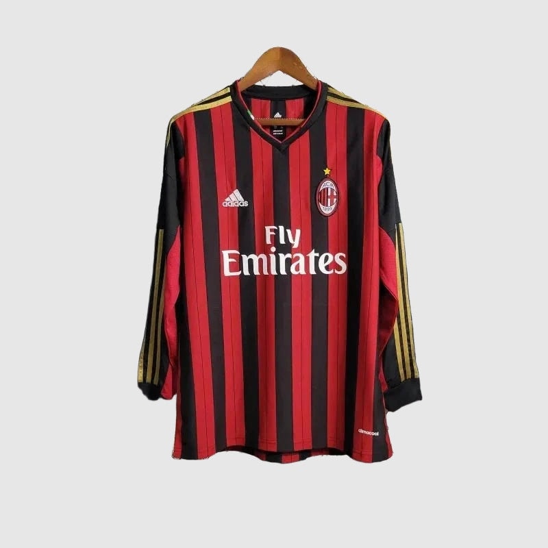 Camisa Milan Retrô 2013/14 Manga Longa - Torcedor Masculino