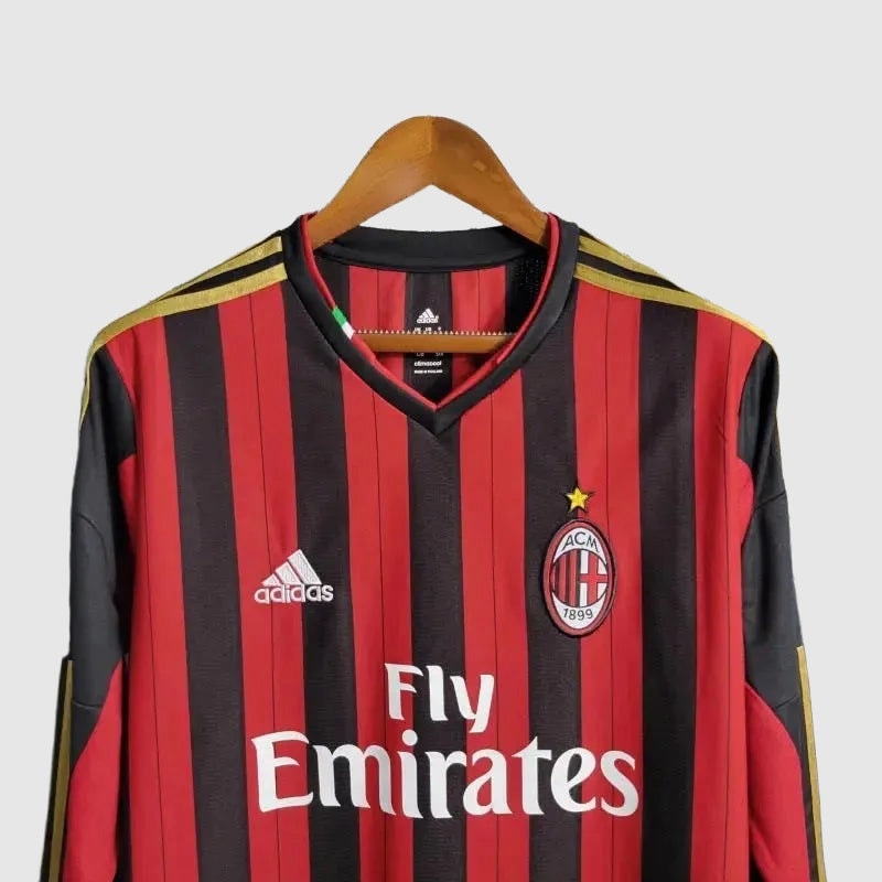 Camisa Milan Retrô 2013/14 Manga Longa - Torcedor Masculino