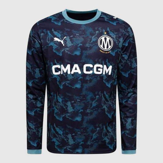 Camisa Olympique de Marseille Away 2026/27 Manga Longa - Torcedor Masculino