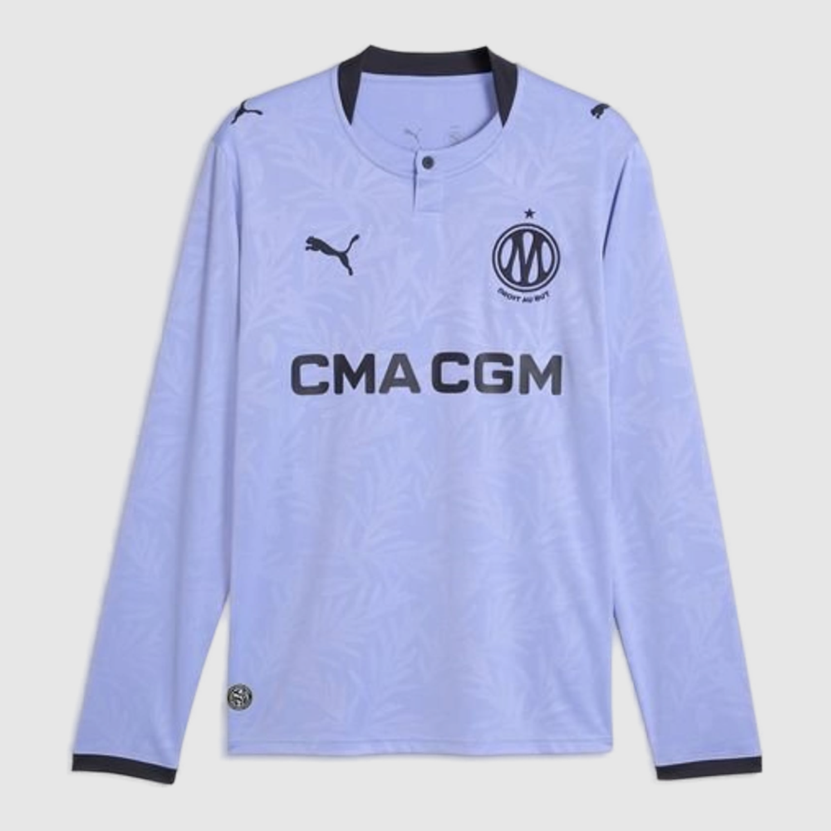 Camisa Olympique de Marseille Third 2026/27 Manga Longa - Torcedor Masculino
