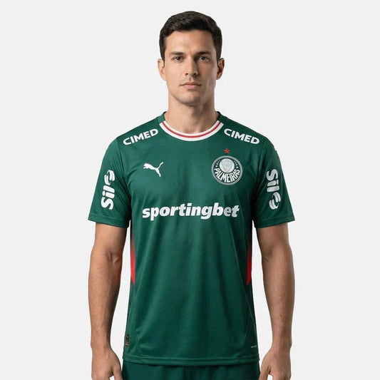 Camisa Palmeiras Home 2026/27 com Patrocínio - Torcedor Masculino