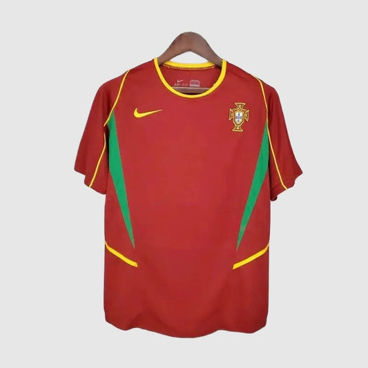 Camisa Portugal Home Retrô 2002 - Torcedor Masculino