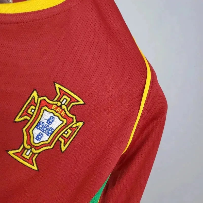 Camisa Portugal Home Retrô 2002 - Torcedor Masculino