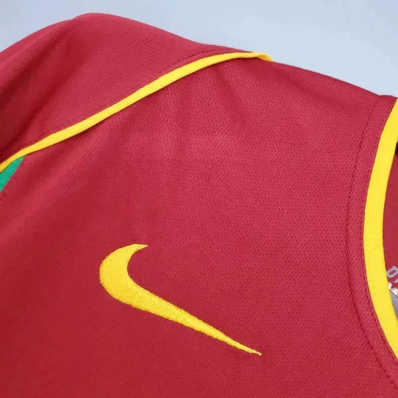Camisa Portugal Home Retrô 2002 - Torcedor Masculino