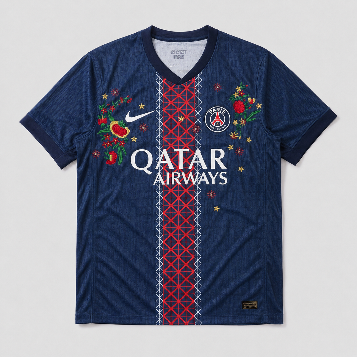 Camisa PSG Bordada Home 2025/26 - Jogador Masculino