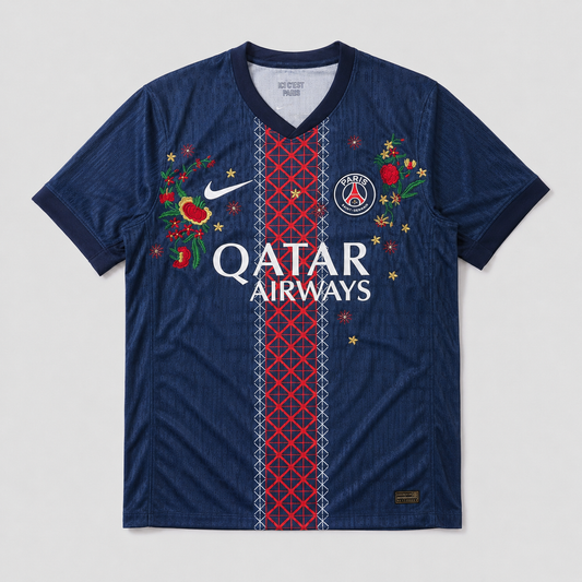 Camisa PSG Bordada Home 2025/26 - Jogador Masculino