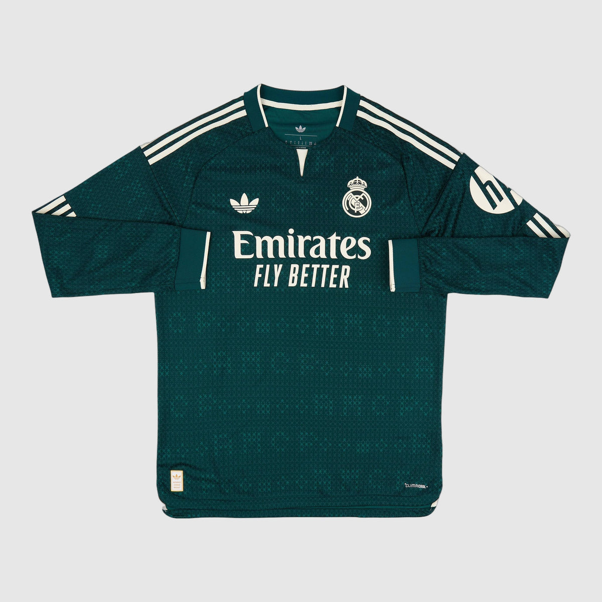 Camisa Real Madrid Away 2026/27 Manga Longa - Jogador Masculino