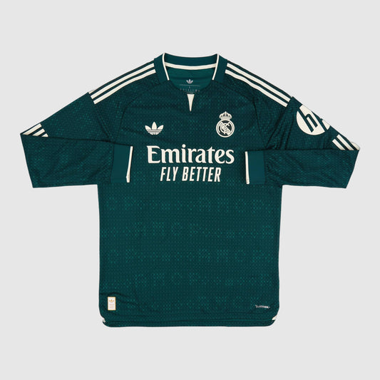 Camisa Real Madrid Away 2026/27 Manga Longa - Jogador Masculino