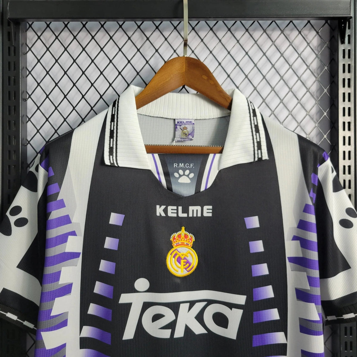 Camisa Real Madrid Away Retrô 1997/98 - Torcedor Masculino