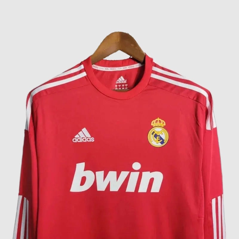 Camisa Real Madrid Away Retrô 2011/12 Manga Longa - Torcedor Masculino