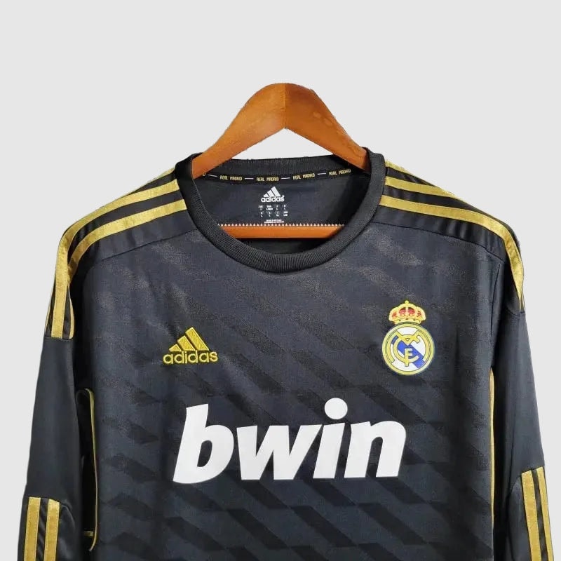 Camisa Real Madrid Away Retrô 2011/12 Manga Longa - Torcedor Masculino