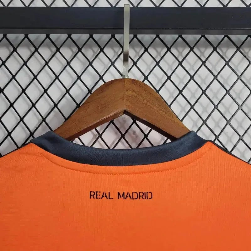 Camisa Real Madrid Away Retrô 2013/14 2 Manga Longa - Torcedor Masculino
