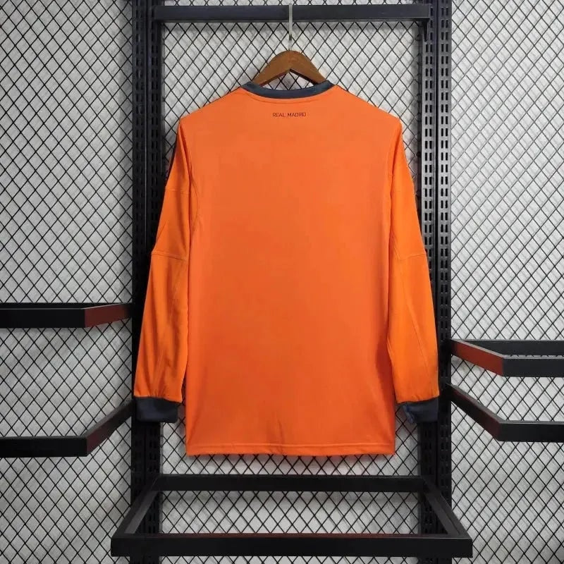 Camisa Real Madrid Away Retrô 2013/14 2 Manga Longa - Torcedor Masculino