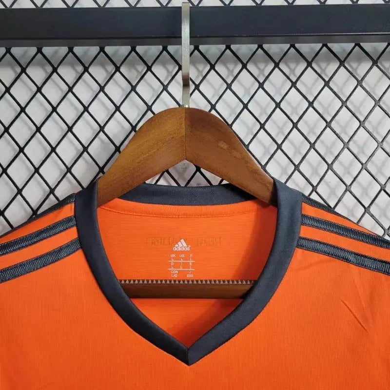 Camisa Real Madrid Away Retrô 2013/14 2 Manga Longa - Torcedor Masculino