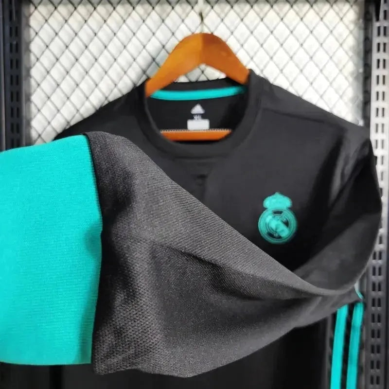 Camisa Real Madrid Away Retrô 2017/18 Manga Longa - Torcedor Masculino