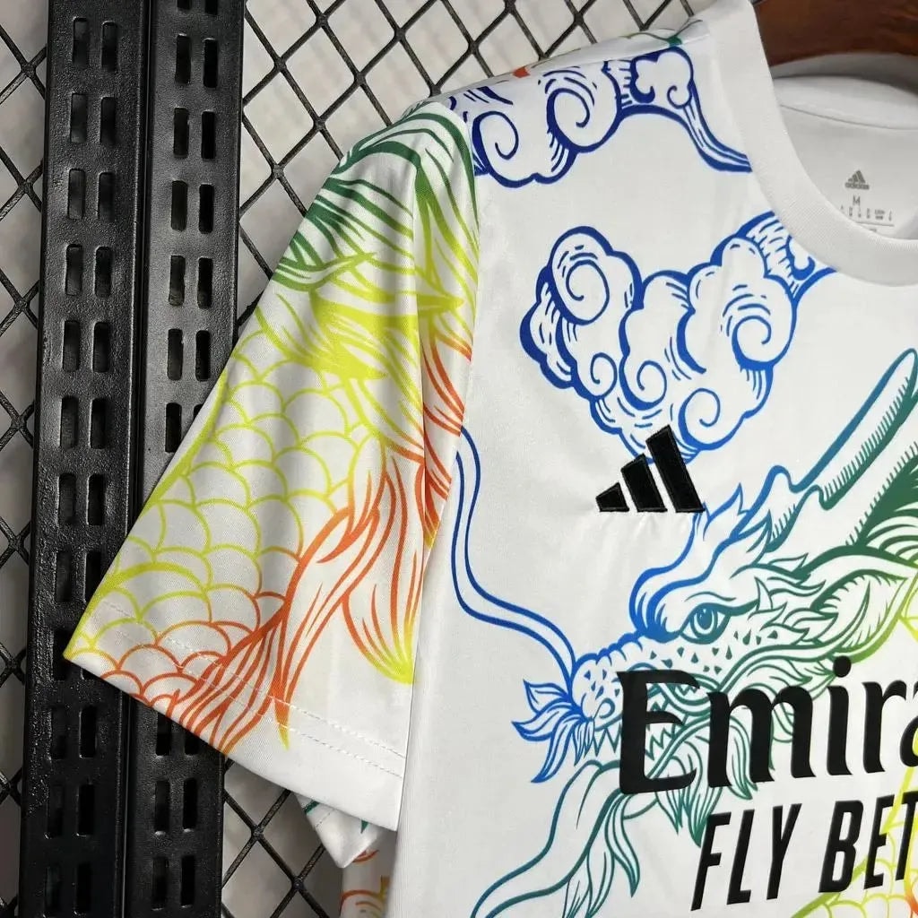 Camisa Real Madrid Chinês Dragão 2024/25 - Torcedor Masculino