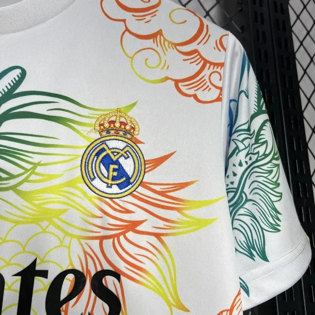 Camisa Real Madrid Chinês Dragão 2024/25 - Torcedor Masculino