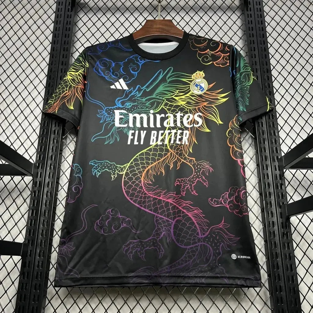 Camisa Real Madrid Chinês Dragão 2024/25 - Torcedor Masculino